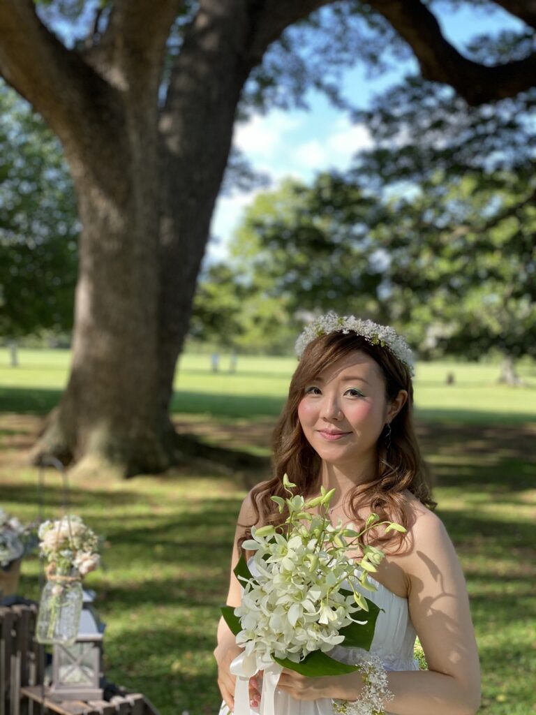 モンキーポッドの木の下で…（ハワイ編 その2） 娘の結婚式 – マリーナ